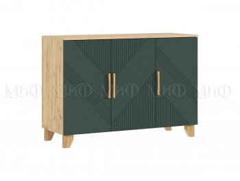 Спальный гарнитур Ирис крафт/грин, модульный (Миф) в Сысерти - sysert.mebel-e96.ru