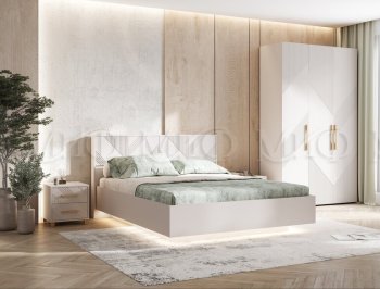 Кровать парящая Ирис кашемир (Миф) в Сысерти - sysert.mebel-e96.ru