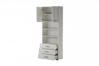 Шкаф 2дв, 3ящ Италия ШК3Я-800 (Памир) в Сысерти - sysert.mebel-e96.ru