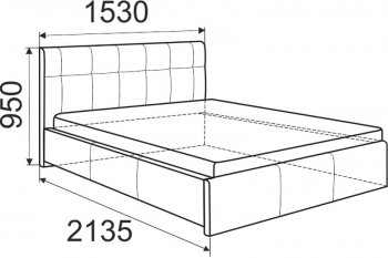 Кровать Изабелла с латами Newtone light beige (ИжМ) в Сысерти - sysert.mebel-e96.ru