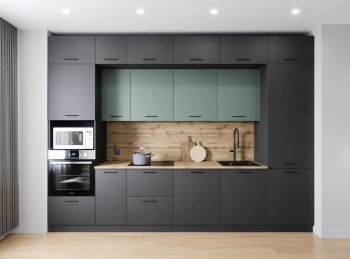 Кухонный гарнитур Изумруд 3400 мм (Санвут) в Сысерти - sysert.mebel-e96.ru