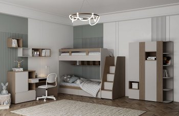 Набор детской мебели Каспер, модульный (СБК) в Сысерти - sysert.mebel-e96.ru