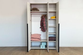 Шкаф 1200 мм Катрин трехдверный 105.02 (Мебельсон) в Сысерти - sysert.mebel-e96.ru