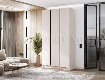Шкаф 1200 мм 3-х ств. Келвин кашемир (Миф) в Сысерти - sysert.mebel-e96.ru
