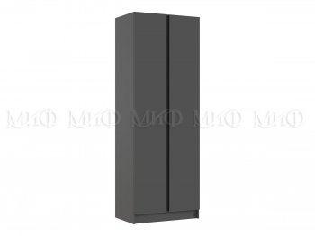Шкаф 800 мм 2-х ств. Келвин графит  (Миф) в Сысерти - sysert.mebel-e96.ru