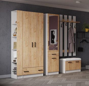 Вешалка 800 Кевин крафт (Микон) в Сысерти - sysert.mebel-e96.ru
