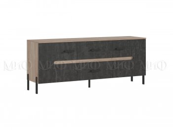 Тумба ТВ Ким бетон графит (Миф) в Сысерти - sysert.mebel-e96.ru
