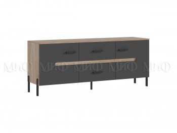 Тумба ТВ Ким графит софт (Миф) в Сысерти - sysert.mebel-e96.ru