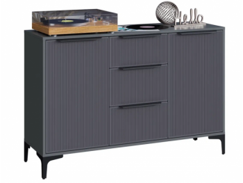 Комод Кимберли графит (Handis) в Сысерти - sysert.mebel-e96.ru