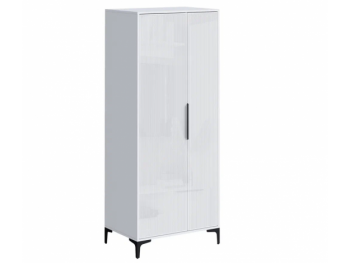 Шкаф 800 мм 2-створчатый Кимберли белый (Handis) в Сысерти - sysert.mebel-e96.ru