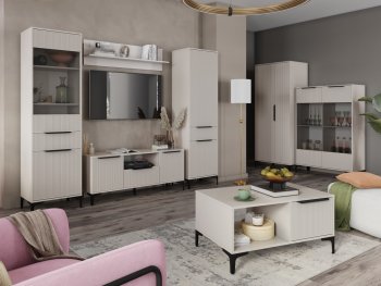 Стенка Кимберли кашемир, модульная (Handis) в Сысерти - sysert.mebel-e96.ru