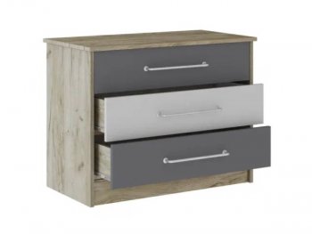 Комод Колибри Лофт серый (Текс) в Сысерти - sysert.mebel-e96.ru