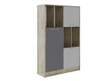 Пенал малый Колибри Лофт серый (Текс) в Сысерти - sysert.mebel-e96.ru