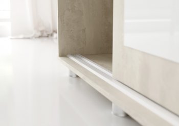 Шкаф-купе 1500 мм Комфорт WHITE EDITION (Стиль) в Сысерти - sysert.mebel-e96.ru