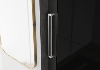Шкаф-купе 2000 мм Комфорт BLACK EDITION (Стиль) в Сысерти - sysert.mebel-e96.ru