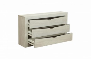 Комод 33.11 Лючия бетон пайн белый / венге (Олмеко) в Сысерти - sysert.mebel-e96.ru