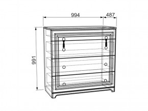 Комод Белла (Мебельсон) в Сысерти - sysert.mebel-e96.ru