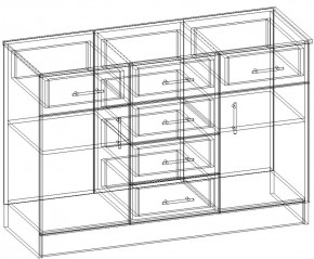 Комод К1200 2Д серия София в Сысерти - sysert.mebel-e96.ru