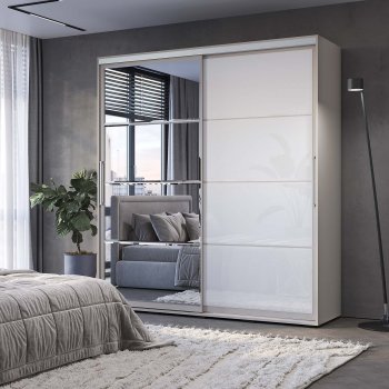Шкаф-купе Крафт-6 кашемир 2000 мм (БТС) в Сысерти - sysert.mebel-e96.ru