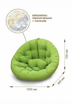 Кресло для отдыха Форест (велюр текстура лайм) в Сысерти - sysert.mebel-e96.ru