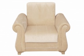 Кресло для отдыха Порто (микровельвет какао / микровельвет крем) в Сысерти - sysert.mebel-e96.ru