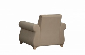 Кресло для отдыха Порто (велюр текстура латте / микровельвет крем) в Сысерти - sysert.mebel-e96.ru