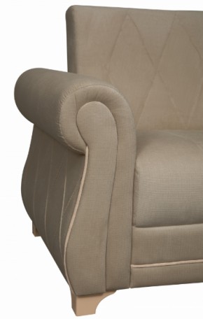 Кресло для отдыха Порто (велюр текстура латте / микровельвет крем) в Сысерти - sysert.mebel-e96.ru