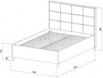 Кровать с подъемным механизмом Мега синий (Лин) в Сысерти - sysert.mebel-e96.ru