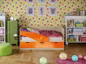 Кровать Бабочки (Оранжевый металлик) 1800 в Сысерти - sysert.mebel-e96.ru