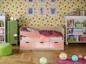 Кровать Бабочки (Розовый металлик) 1800 в Сысерти - sysert.mebel-e96.ru