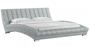 Кровать двойная Оливия 1800 (светло-серый) (НиК) в Сысерти - sysert.mebel-e96.ru
