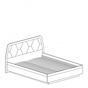 Кровать двуспальная 1600 Дели 75 (яна) в Сысерти - sysert.mebel-e96.ru