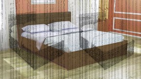 Кровать интерьерная Лита с латами 1400*2000 в Сысерти - sysert.mebel-e96.ru