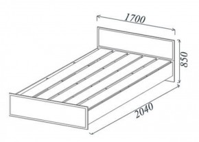 Кровать Классика 1600 в Сысерти - sysert.mebel-e96.ru