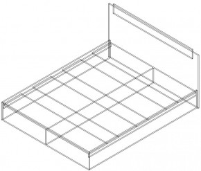 Кровать КР 1400 серия София в Сысерти - sysert.mebel-e96.ru