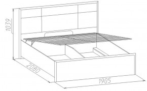 Кровать Люкс Амели с подъемным механизмом 1800*2000 в Сысерти - sysert.mebel-e96.ru