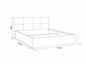 Кровать мягкая Куба (1600) в Сысерти - sysert.mebel-e96.ru