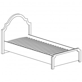 Кровать одинарная Прованс 414 (Яна) в Сысерти - sysert.mebel-e96.ru