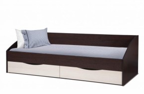 Кровать одинарная Фея - 3 симметричная New венге (Олм) в Сысерти - sysert.mebel-e96.ru