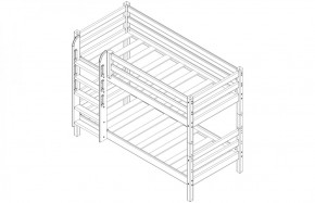 Кровать Сонечка 2-х ярусная (модульная) в Сысерти - sysert.mebel-e96.ru