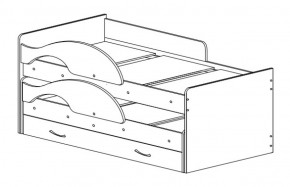 Кровать выкатная Радуга (Матрешка) 800*1600 в Сысерти - sysert.mebel-e96.ru