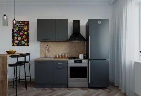 Кухонный гарнитур Антрацит 1000 в Сысерти - sysert.mebel-e96.ru