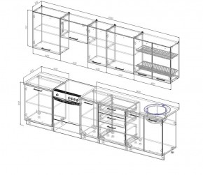 Кухонный гарнитур Лада 3000 в Сысерти - sysert.mebel-e96.ru