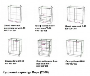 Кухонный гарнитур Лира (2000) Леко в Сысерти - sysert.mebel-e96.ru