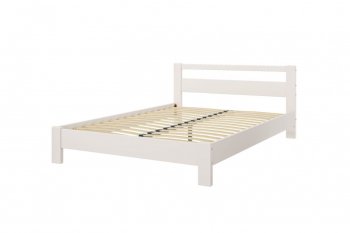 Кровать из массива Лана Льняной (БМ) в Сысерти - sysert.mebel-e96.ru