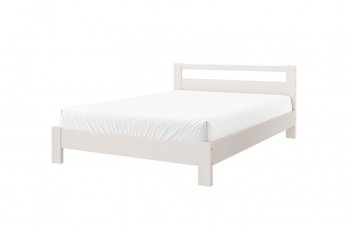 Кровать из массива Лана Льняной (БМ) в Сысерти - sysert.mebel-e96.ru