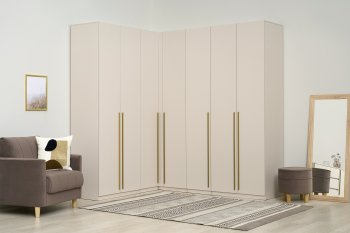 Гардеробная/шкаф 2200*1706 мм Ларго №3 Кашемир (Миф) в Сысерти - sysert.mebel-e96.ru