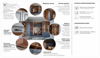 Комод Лацио 2дв4ящ графит (Имп) в Сысерти - sysert.mebel-e96.ru