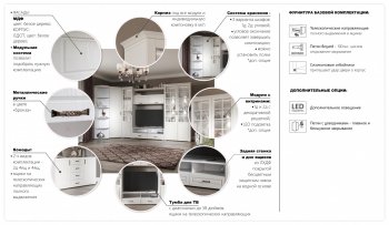 Комод Лацио 2дв4ящ (Имп) в Сысерти - sysert.mebel-e96.ru