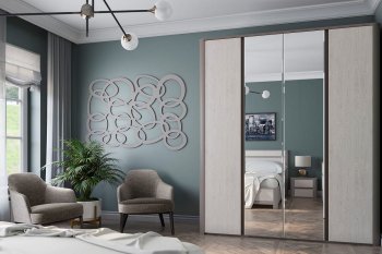 Спальный гарнитур Лацио, модульный (СБК) в Сысерти - sysert.mebel-e96.ru